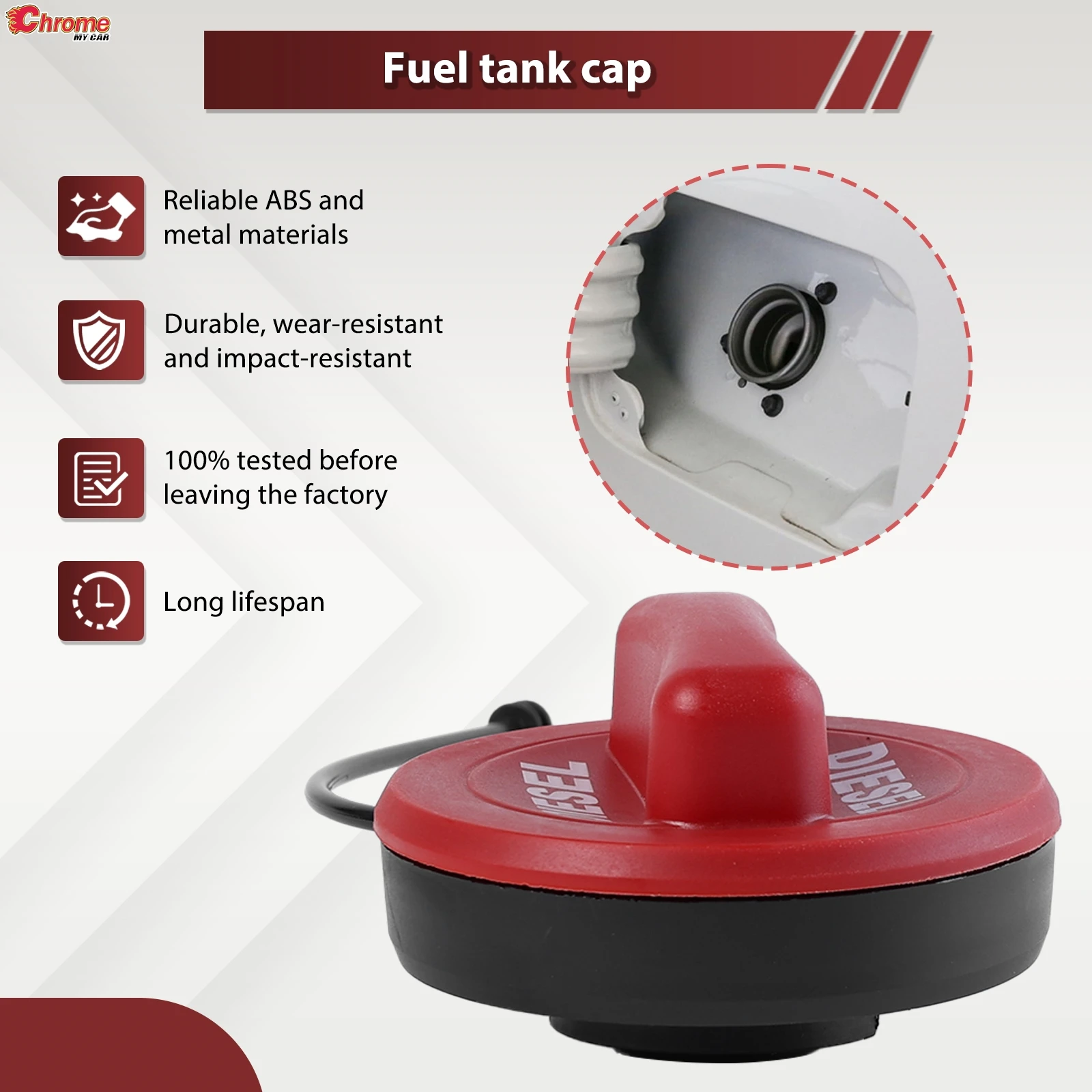 

Fuel Filler Screw Cap Diesel For Mercedes-Benz A C E GLA CLA Class W213 W205 X156 W117 W176 #A2224700105 2224700105 Accessories