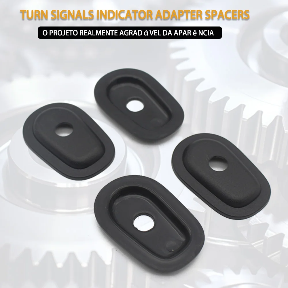 Turn Signal Indicator Adapter Spacers Front Rear for Yamaha R1 R6 R6S R15 R25 R3 Stylish Repair Parts Sturdy Accessory