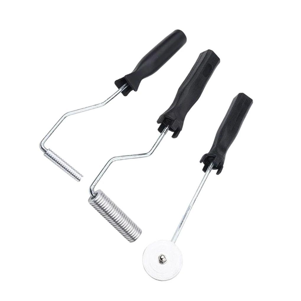 5 قطعة مجموعة أسطوانة الألياف الزجاجية أداة مجداف الفقاعات مجموعة أسطوانة الترقق نوع 4