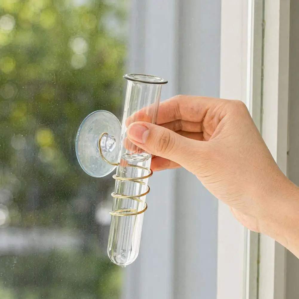 Rain Gauge with Suction Cup Weather-Resistant Rainfall Measurement Tool Transparent Water Gauge for Outdoor Garden Home Balcony