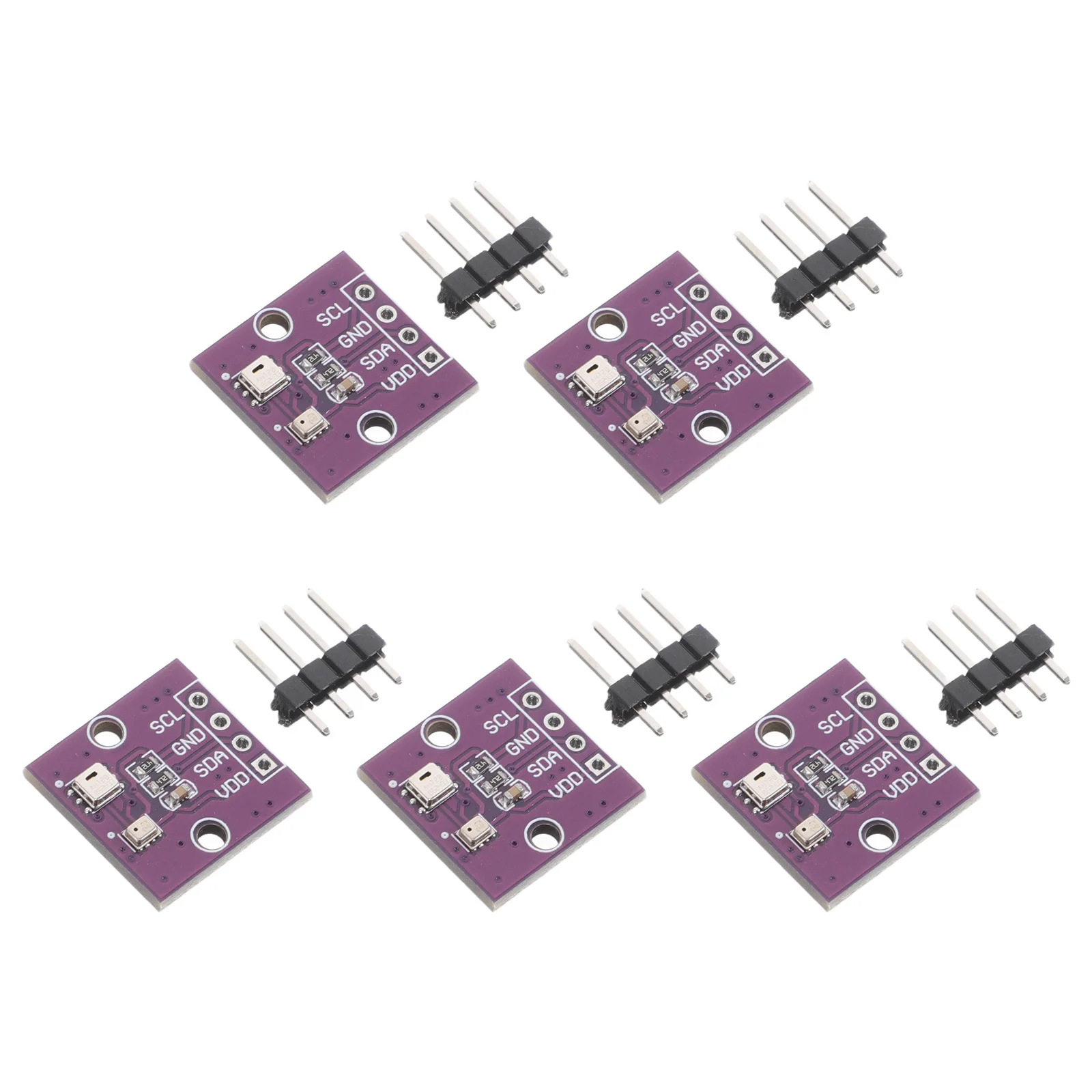 

5pcs Precision Digital Pressure Sensor Module High Accuracy Low Power Compact For Meteorological Stations Agriculture Industrial