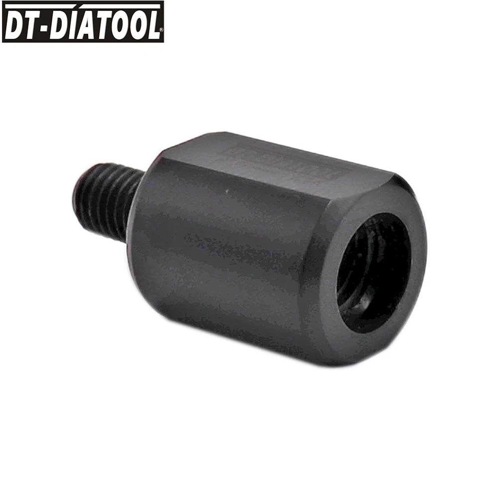 محول بتات لب ماسي بخيط مختلف ، محول عجلة طحن للمثقاب للإناث M14 إلى الذكور M10 ، 1.