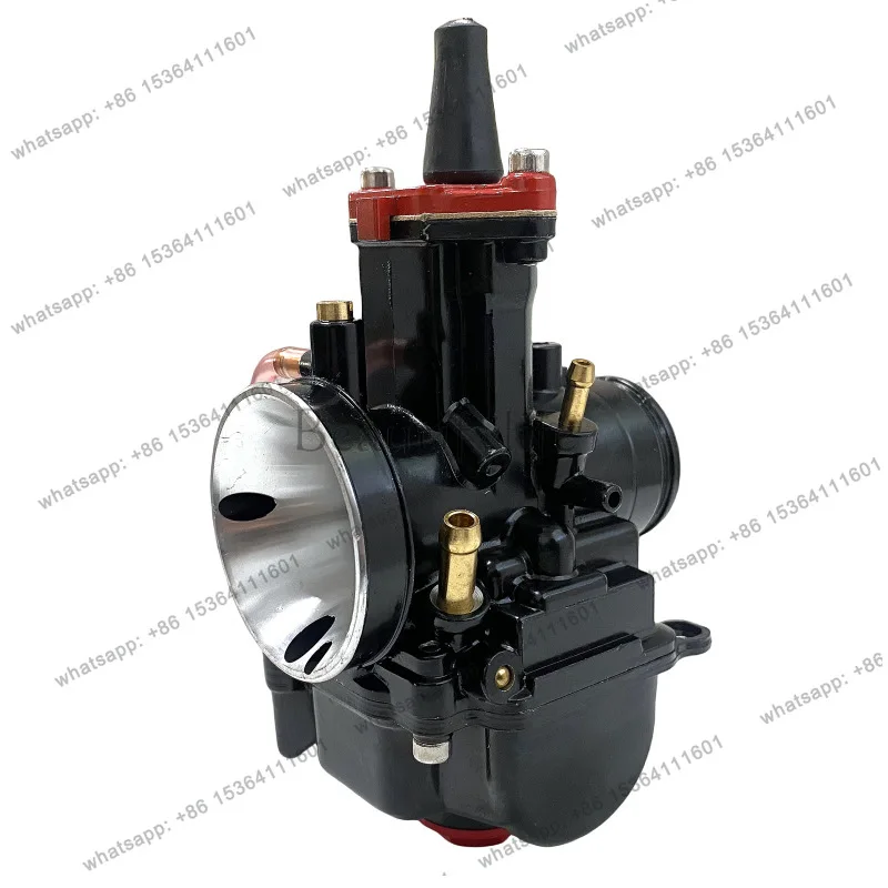 LS Motorcycle Modification Parts PWK21 24 26 28 30 32 34mm Athletic Black Carburetor MAIKUNI