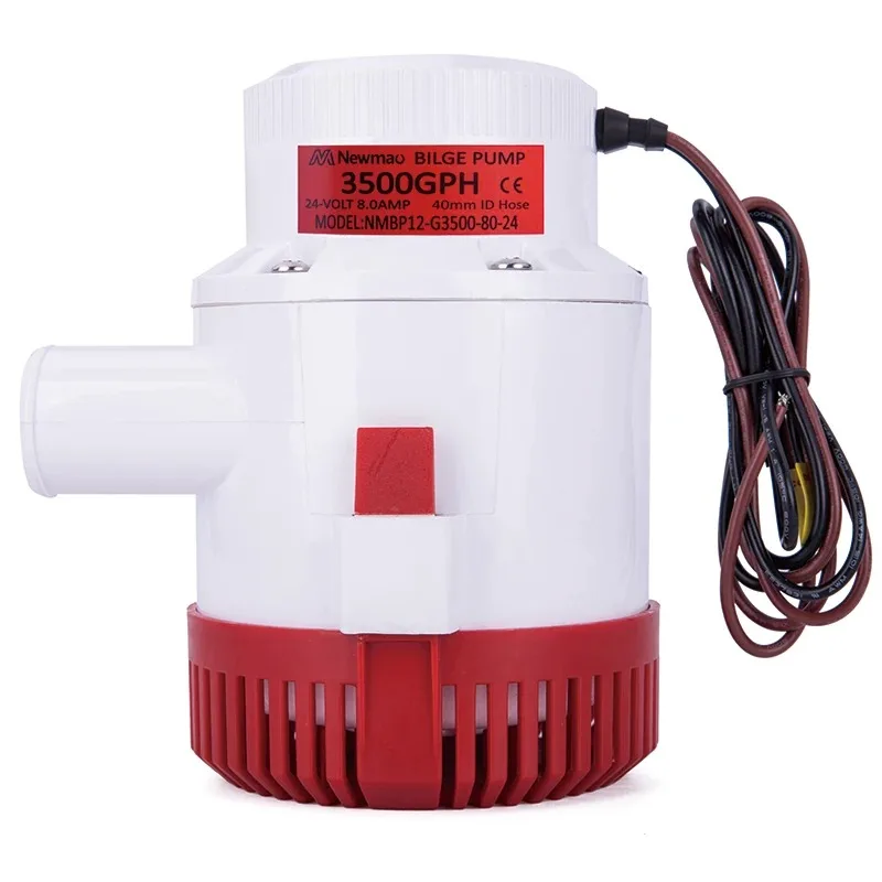 Winib Boat 3000GPH Marine Submersible Electric Bilge Pump 12V/24V New for Replacement/Repair