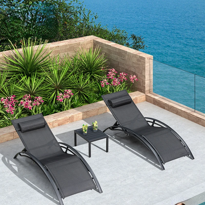 

Outdoor lounge chair waterproof, sun proof, foldable, portable beach chair