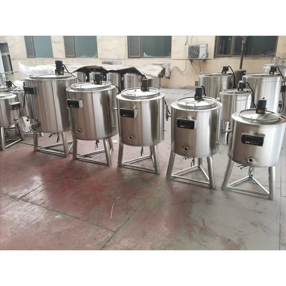 30 Liters Small Milk Pasteurizer Machine for Ice Cream