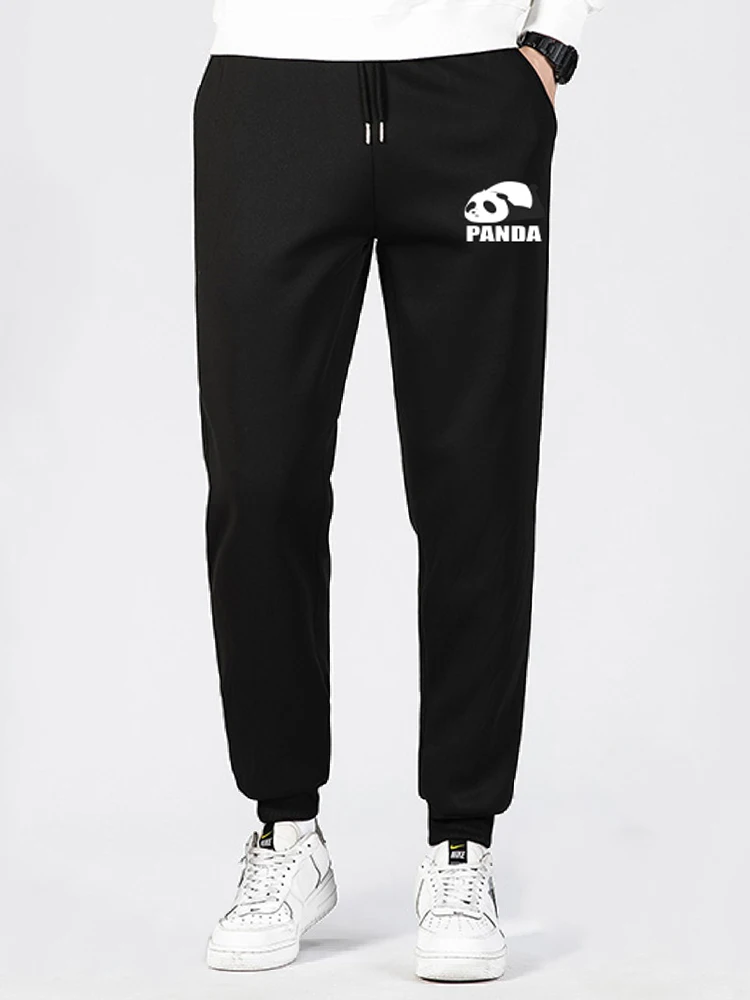 

Мужские повседневные спортивные брюки из утолщенного флиса с начесом, свободные, с манжетами, для подростков, хлопковые, осенне-зимние, для отдыха