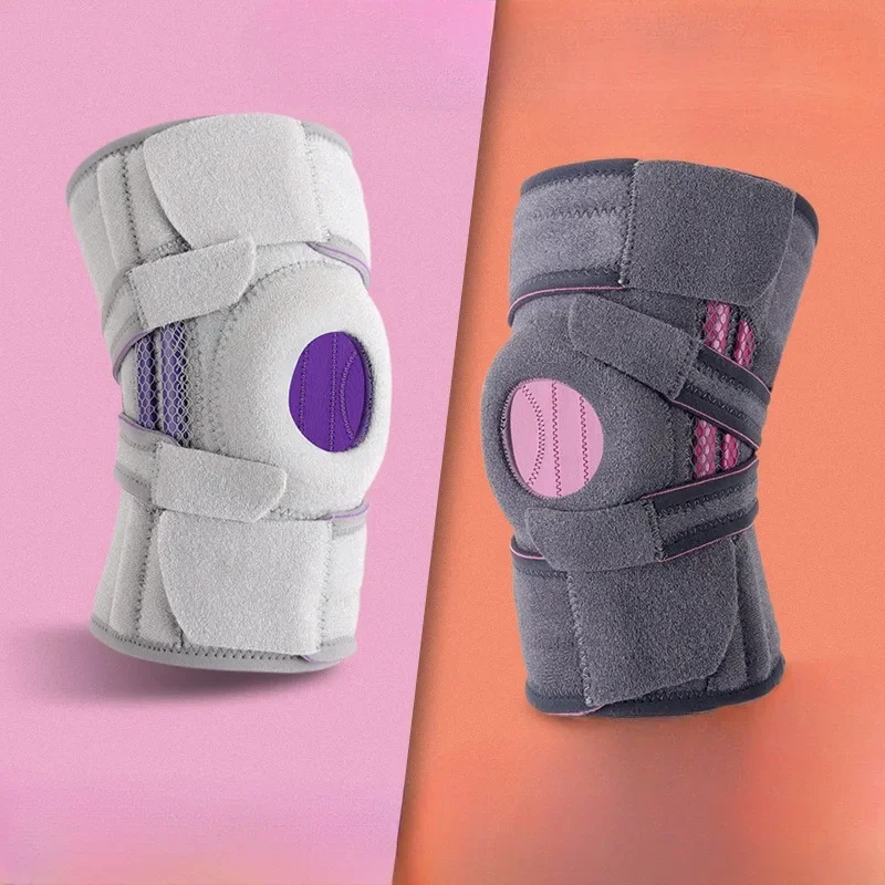 Adjustable Knee Patellar Pad Tendon Support Sleeve Brace for Men and Women, Use for Running and Working Out, Compression Kneepad