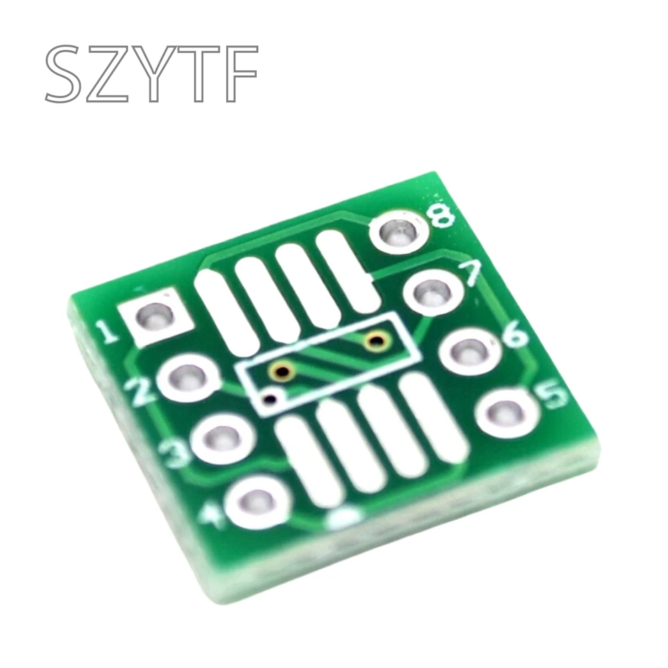 50 sztuk/worek płyta adaptera SOP8 SSOP8 TSSOP8 SMD DIP 0.65 / 1.27mm pitchF09091621-50