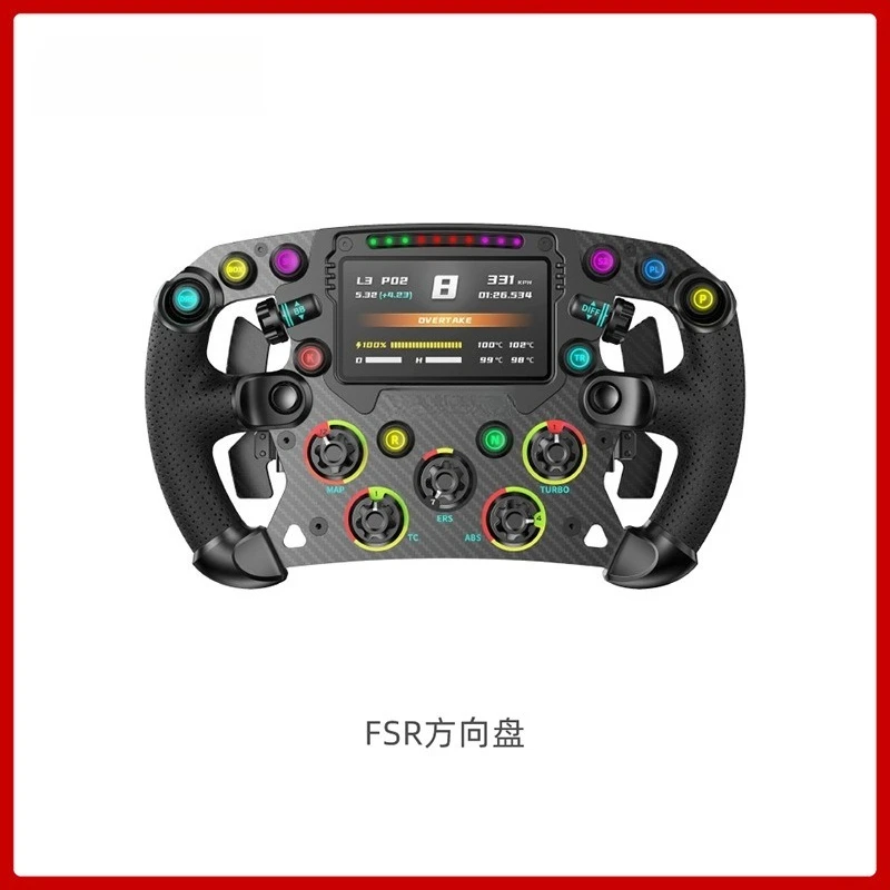 Racing emulator GS game steering wheel VGS force feedback carbon fiber paddle equation