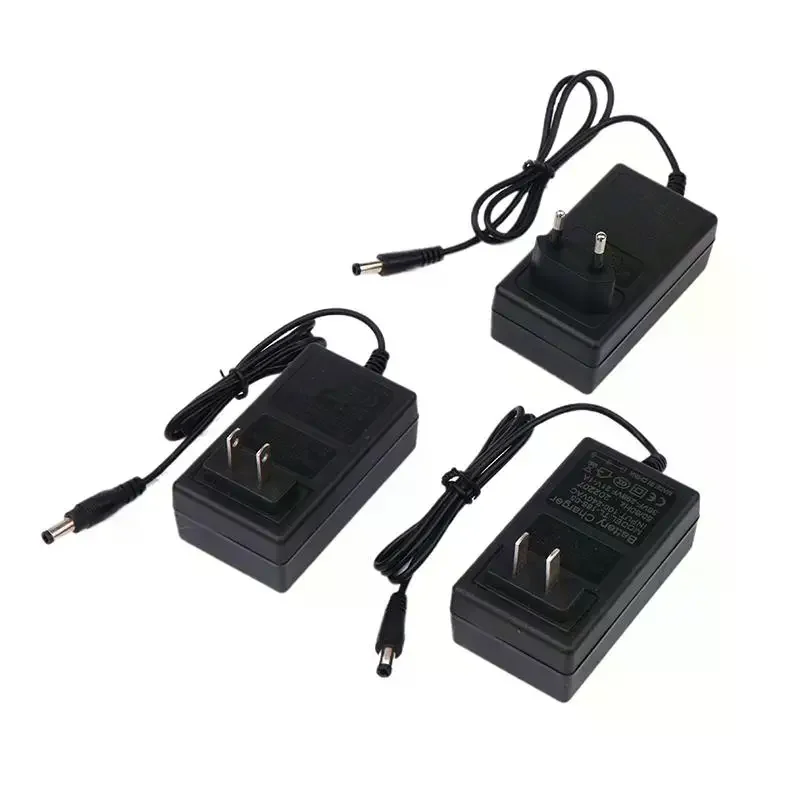 21v Lithium Battery Charger 1A For 18v ​​Electric Drill Intelligent Power Adapter EU US Plug Transformer 5-string Charger