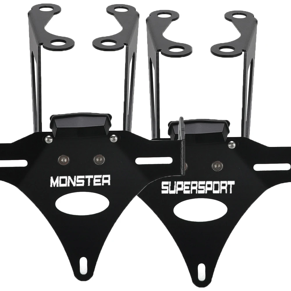 

License Plate Holder Bracket with Light Tail Tidy Fender Eliminator For DUCATI Monster 659 797 821 1200/S/R Supersport 939 950 S