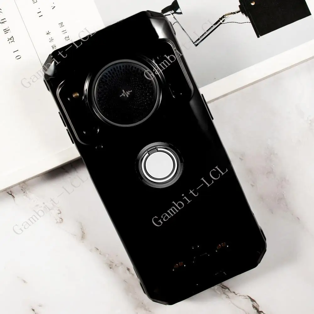 Para Ulefone Armor 21 22 20WT X13 17 X10 Note 15 12 14 16 Pro soporte de anillo trasero cubierta de teléfono TPU funda de silicona suave