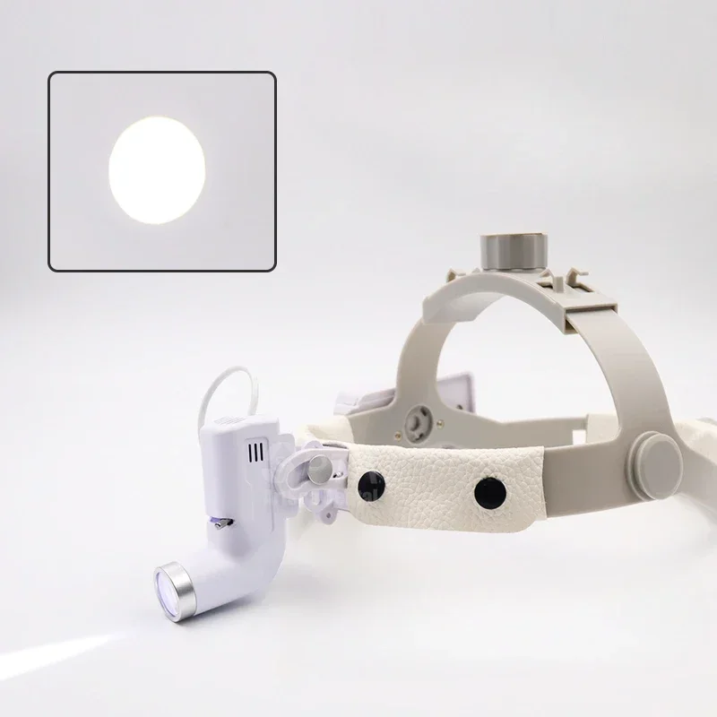 

Dentals Medical Light With 5W Headlight Focusing Lights Point With Adjustable Lamp Binocular Loupes LED Medical Headlamp