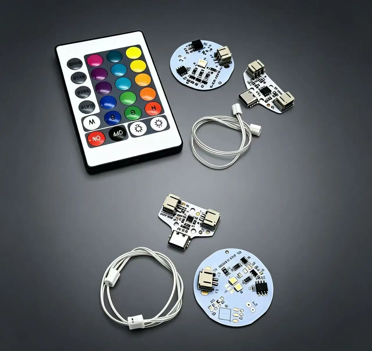 Touch Switch Capacitive Module 3.7V 2A  LED Dimming Control Lamps Active Components Short Distance PCB Colorful/two tone light