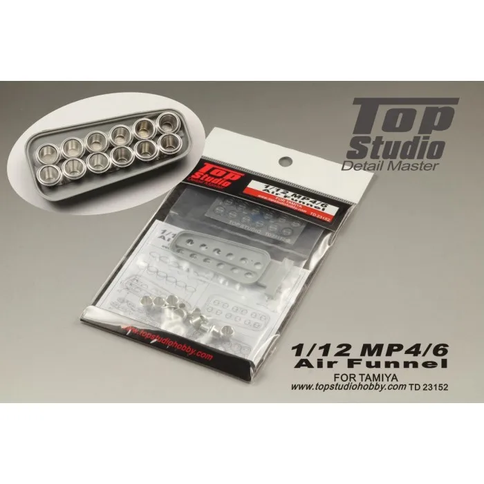 Top Studio TD23152 1/12 MP4/6 Air Funnel Detail-up Model Car Modifications Hand Made Model Set