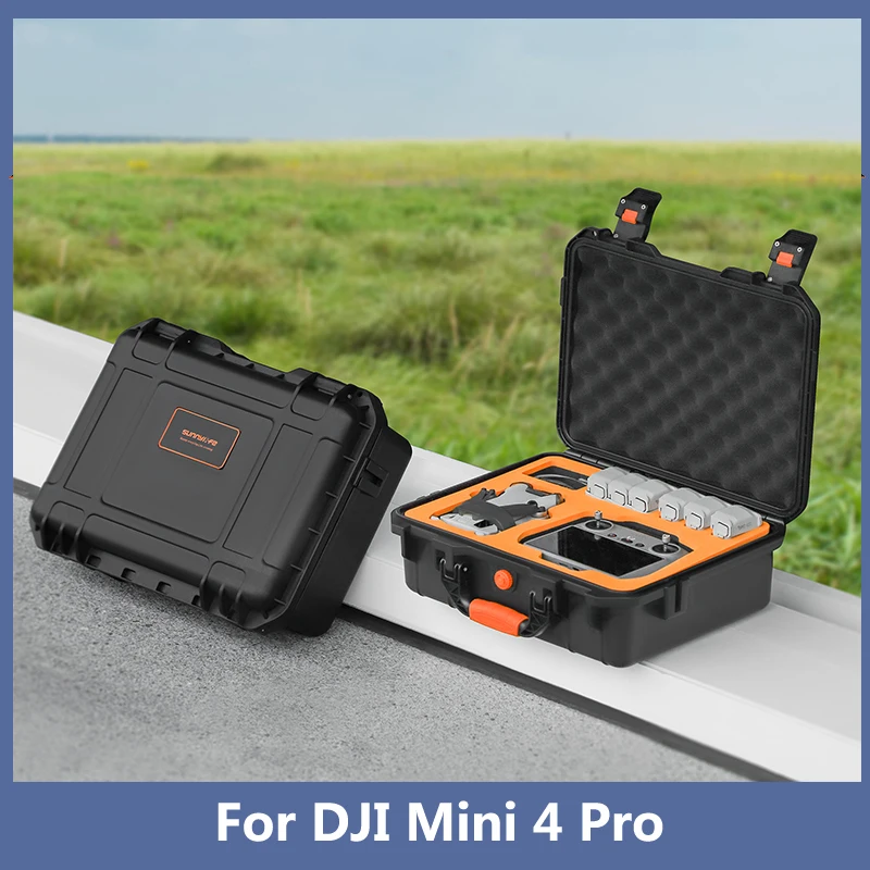 

Жесткий водонепроницаемый чехол для DJI Mini 4 Pro Sunnylife, чехол для DJI RC 2/RC N2, аксессуары для Дронов с дистанционным управлением