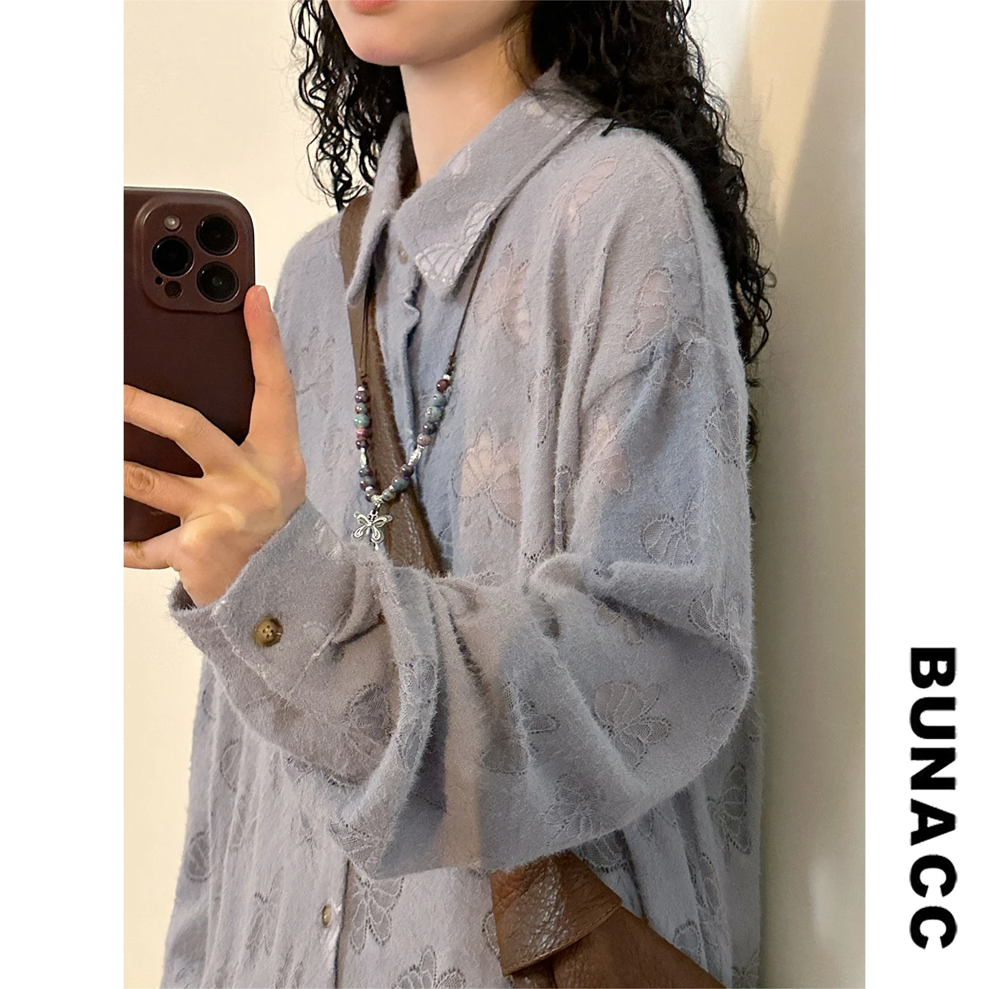 

Retro Lazy Sle Long Sve Embroidery irt ex Loose Versatile Spring Season Japanese Sle Casual Top