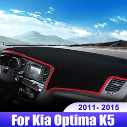 For Kia Optima K5 2011 2012 2013 2014 2015 Car Dashboard Cover Dash Mat Sun Shade Avoid Light Non-slip Pad Interior Accessories