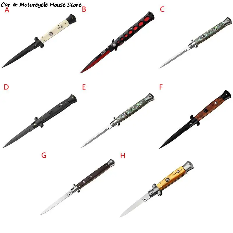 Creative Personality Car Sticker 15cm Butterflies Switchblade Knives Sunscreen Waterproof PVC Stickers Car Decal（Is sticker)