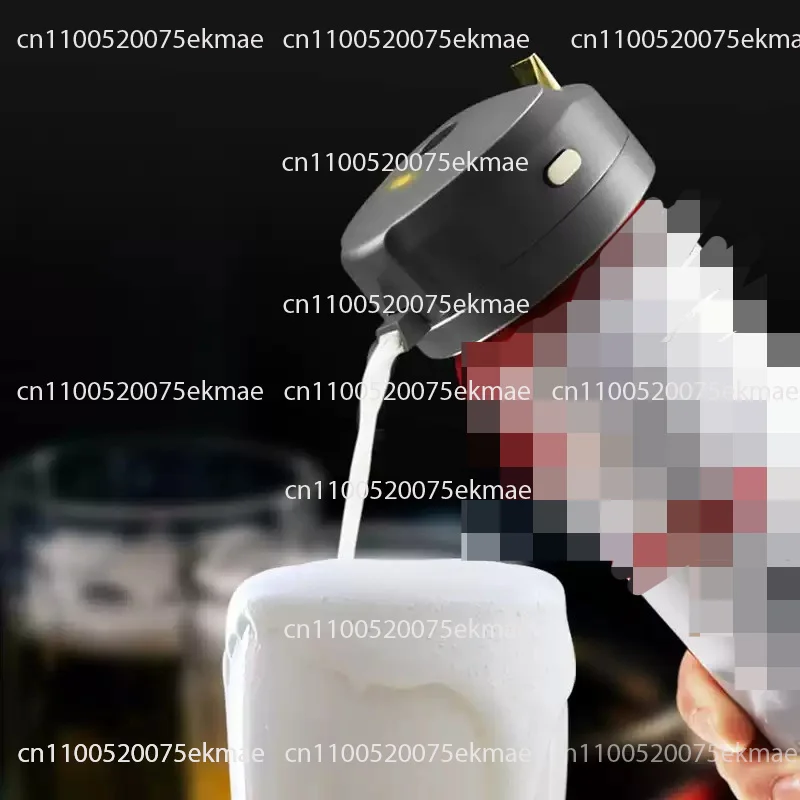 Portable Canned Beer Foam Machine Kitchen Tools Canner Beer Foamer Special Purpose for Canned Beer Foam Maker Server Washable