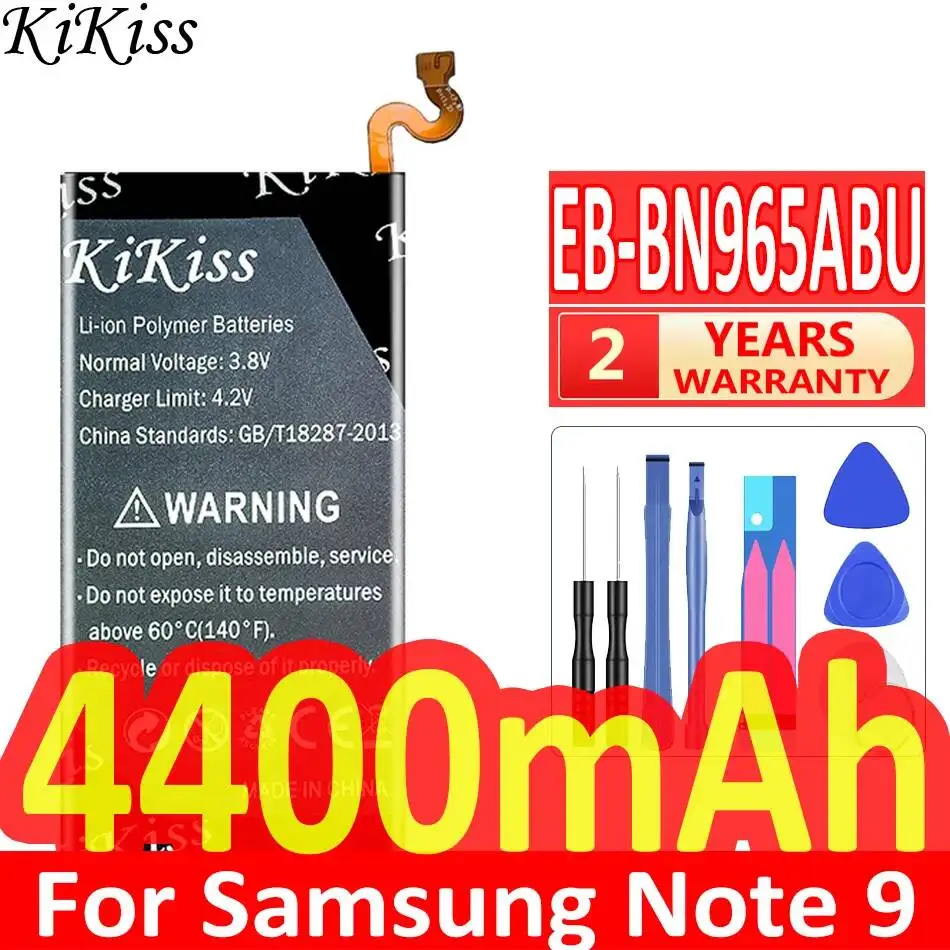 4400mAh For Samsung Galaxy Note 9 N9600 SM-N9600 SM-N960F Lightweight Mobile Phone Battery EB-BN965ABU