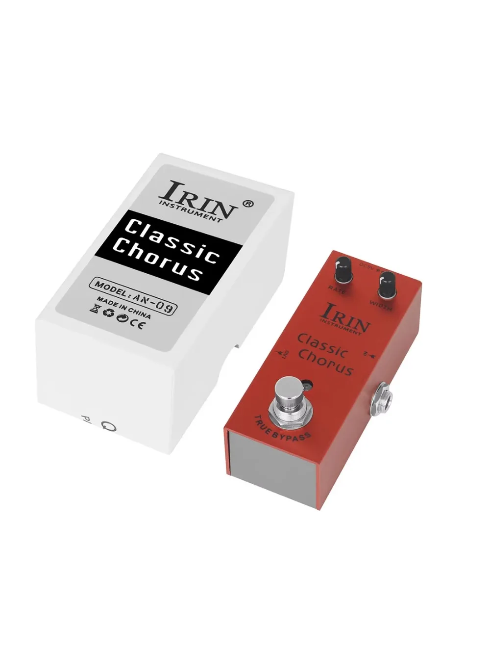 IRIN AN Series Guitar Effect Pedal, Chorus Tremolo Overdrive Delay Compression, Electric Guitar Effects Pedal Accessories