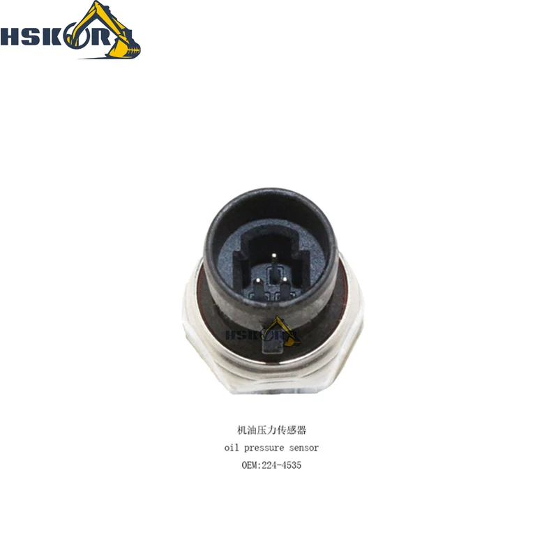 مستشعر ضغط زيت الوقود 224-4535 لـ CATERPILLAR لمحرك CAT C11 C13 C15 3PP6-6