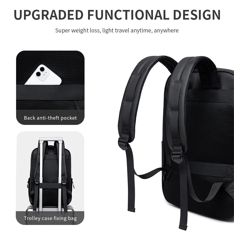 INRNN Korean Style Backpack Men 15.6\