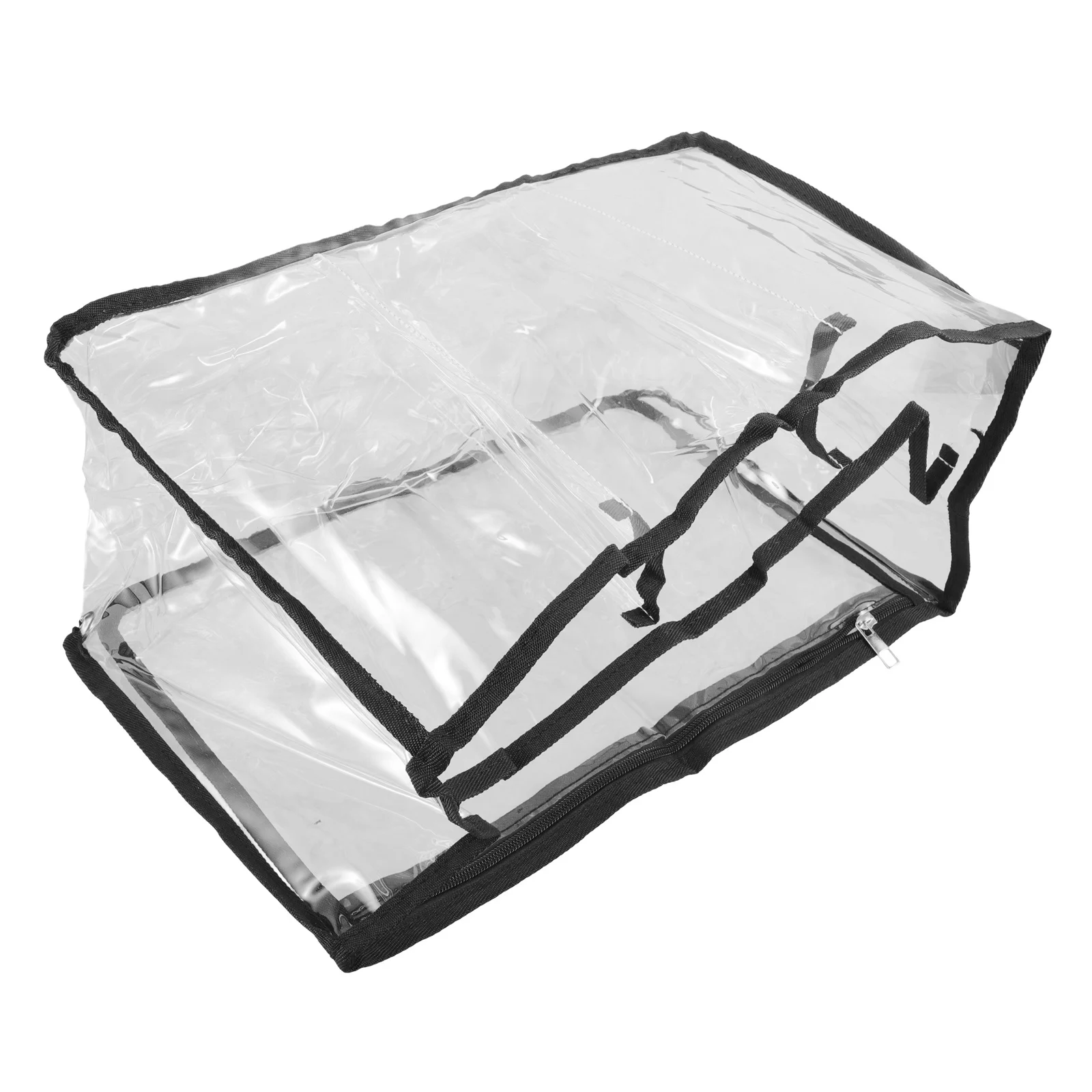 Clear Beach Tote Bag Large Capacity Transparent Portable Durable Storage Pouch Suitable for Travel Outdoor Clear Beach Bag
