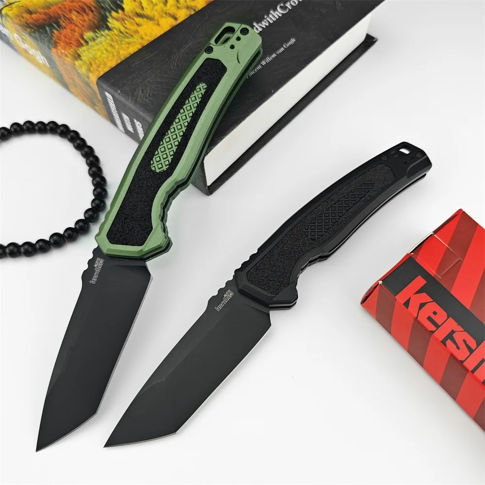 Top Quality Pocket KS 7105 Assisted Folding Knife 9CR18mov Blade 6061-T6 Aluminum Alloy Handle Camping Hunting EDC Knives