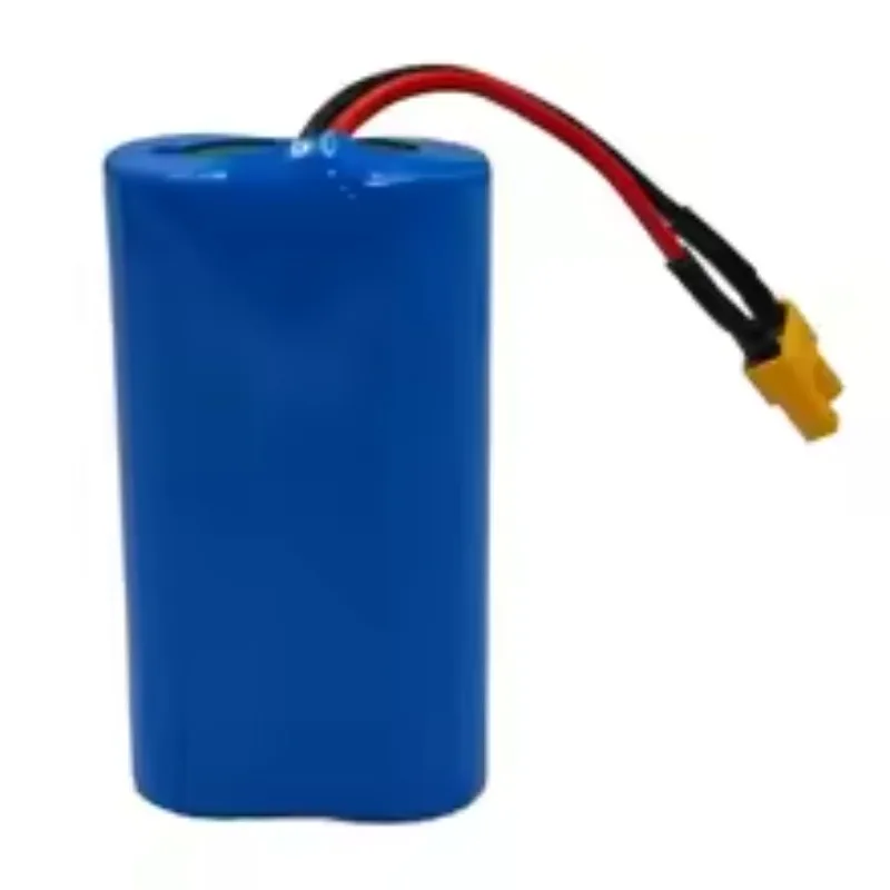 New 18650 3500mAh 7.4V 2S1P Rechargeable Lithium Battery Suitable for Projectors, Speakers, Wireless Monitoring, Toy Accessories