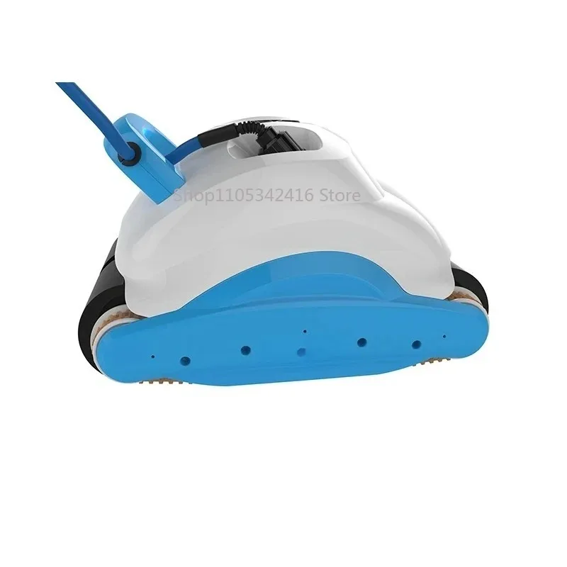 Smart Pool Cleaning Robot with Fine Filter & Floating Cable for Wall, Stair and Tile Surface Maintenance