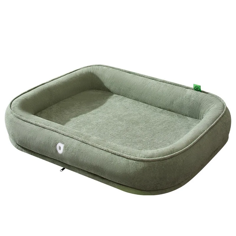 

Splash-proof Dog Bed Rectangular Runway Cat Litter All-season Pet Pad Short Velvet Scratch-resistant