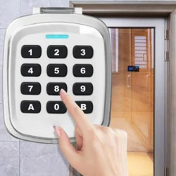 Waterproof Wireless Keyboard Access Control Safety Keyboard 433mhz Electric Roller Shutter Door Guardrail Garage Door