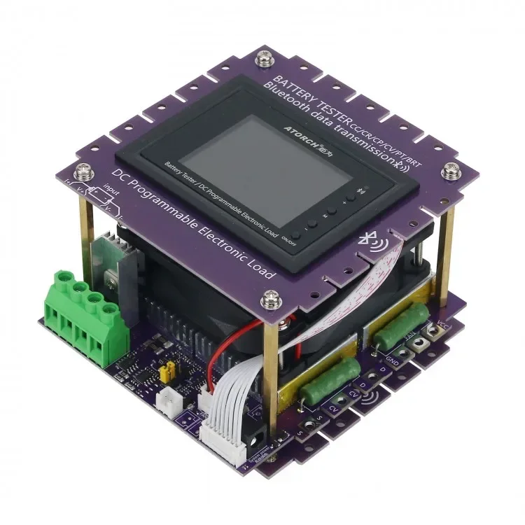 DL24MP-150 200V 150W DC جهاز اختبار بطارية الحمل الإلكتروني القابل للبرمجة لنقل البيانات #5