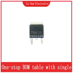 10PCS/50PCS SMD 78M05 TO-252 7805 Current 1A 5V NEW Three-terminal Voltage Regulator