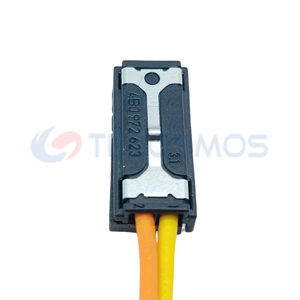 1/5/10 PCS 2 Pin Car door Tweeter Audio Electrical Connector Cable Plug 8E0972763 4B0972623 1534027-1 For VW Audi