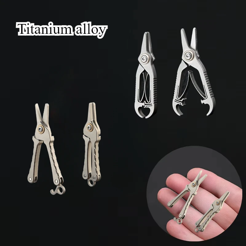 New Eyebrow and Nose Hair Scissors Made of Titanium Alloy, Hand Made Makeup and Beauty Painless Portable Scissors