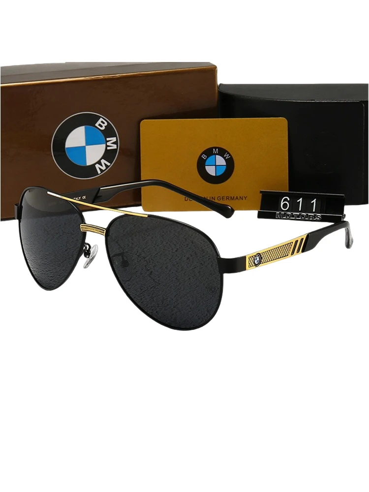 AliExpress BMW BWM 2025 New Luxury Polarized Sunglasses Men Women UV400 Anti-Glare Driving Cycling Fishing Outdoor Beach Hiking Sunglasses 611