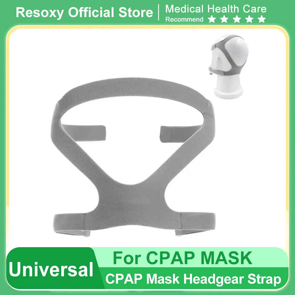 Universal CPAP Mask Headgear Strap for ResMed Philips Respironics