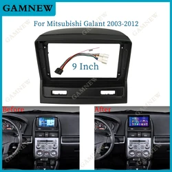 Kit Dask radio per schermo grande Android adattatore fascia per telaio auto da 9 pollici per Mitsubishi Galant Galan 2003-2012