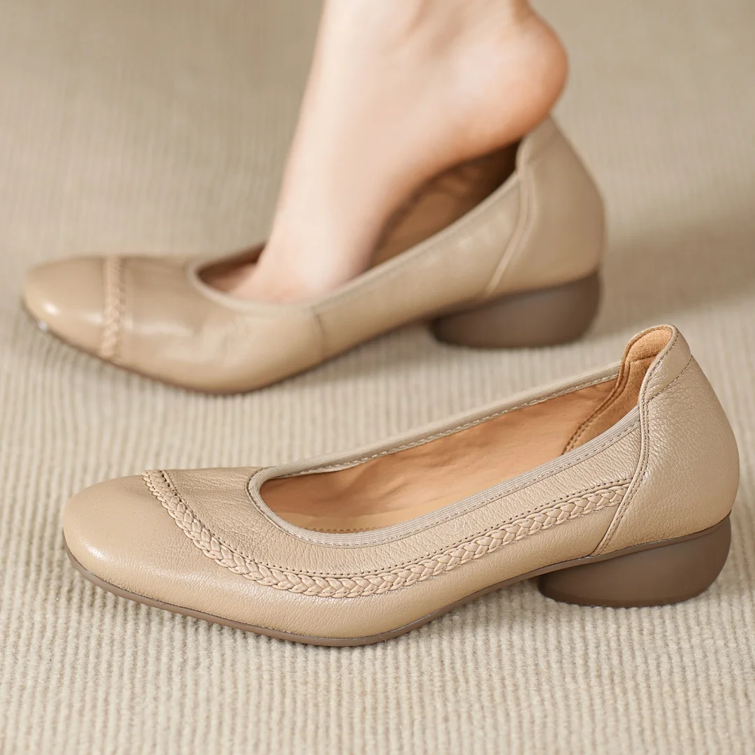 

Danxuefei женские слипоны из овчины с квадратным носком на плоской подошве толщиной 3 см, повседневная женская обувь высокого качества на низком каблуке, мягкая удобная повседневная обувь