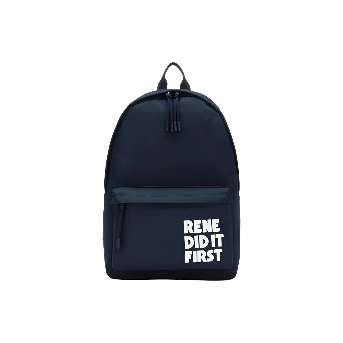 Mochila de tecido LACOSTE grande masculina azul marinho