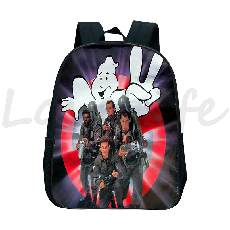 Mochila ghostbusters mochila jardim de infância crianças sacos bonito jardim de infância mochila bonito meninos meninas sacos de escola