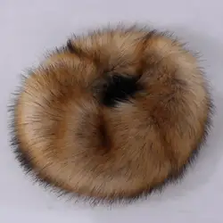 Russian Faux Fur Women Hat Winter Thick Furry Hairband Fluffy Women Girl Fur Headband Hat Winter Outdoor Earwarmer Ski Hats