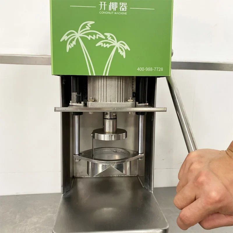 Green coconut capping machine/Semi-automatic coconut opener machine