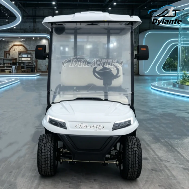 Hot Sell 72v Club Golf Cart Lifted Golf Cart With 4 Seats Passenger Outdoor 4000w Ac Motor 10-inch Vertical Screen Golf Cart