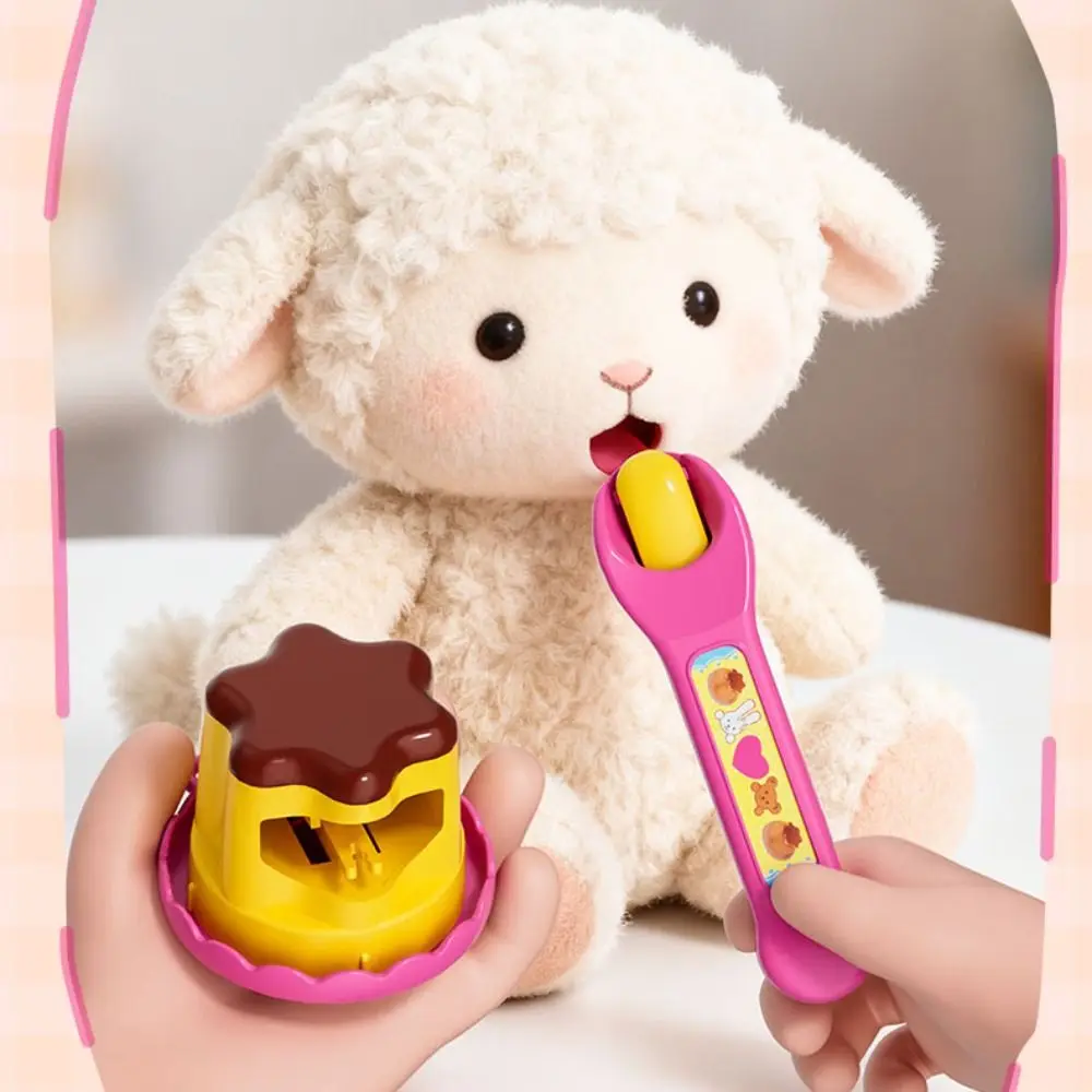 Simulation Food Pudding Feeding Toy Role Play Feature Creative Decompression Simulation Pudding Toy Early Education Toy
