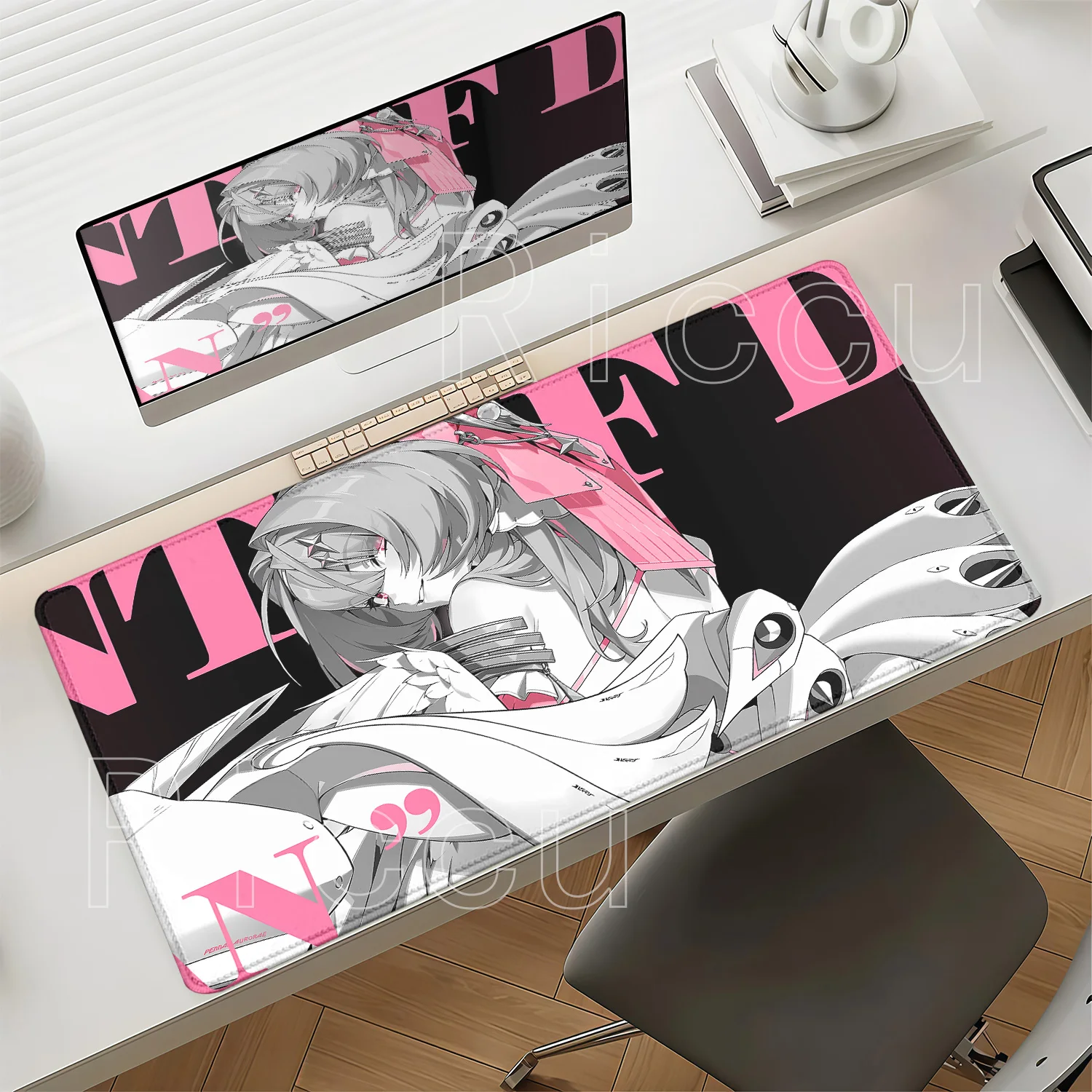 ZZZ Remielle Dan Zenless Zone Zero Mouse Pad Larger HD Printing Mousepad Keyboard Non-slip Base Offices Anime Girl XXL Desk Mat